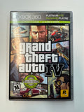 Grand Theft Auto IV Microsoft XBOX 360 2009 CIB Complete In Box w/Map
