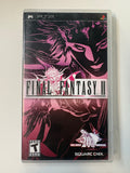 Final Fantasy II 2007 Square Enix Playstation PSP CIB Complete in Box