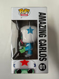 Funko Pop! Amazing Carlos #01 Vinyl Figure SDCC Exclusive Ltd. 3000 Vaulted