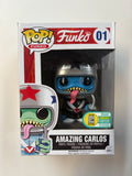 Funko POP! AMAZING CARLOS #01 (Black Suit) 2016 SDCC LTD. 480 Pcs