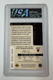 1995-96 Upper Deck Jordan's Journal #J2 Bilingual Hologram USA 9.0 Mint