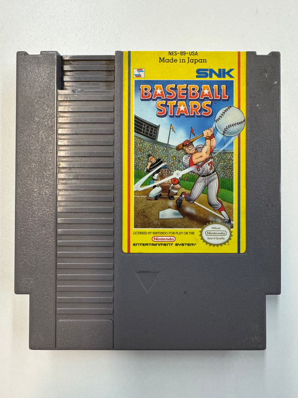 Baseball Stars NES Nintendo 1989 Authentic Cartridge Only
