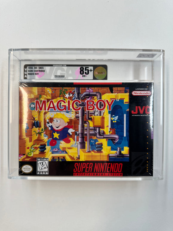 Magic Boy Nintendo SNES 1996 VGA 85+ SEALED NM+