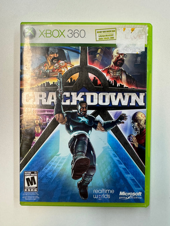 Crackdown 2006 Microsoft XBOX 360 CIB Complete In Box
