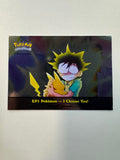 Pokemon TCG 1999 Topps Series Ep. 1 - I Choose You - Holo Foil #1