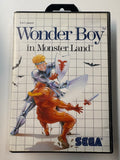 Wonder Boy in Monster Land 1988 Sega CIB Complete in Box