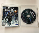 Binary Domain Playstation 3 PS3 SEGA CIB Complete in Box
