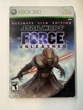 Star Wars Force Unleashed Ultimate Sith Edition XBOX 360 CIB Complete in Box