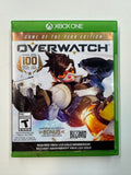 Overwatch GOTY Edition Microsoft XBOX One CIB Complete in Box