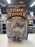 Toy Biz 1997 Video Game Super Stars Tomb Raider Lara Croft SEALED NIP