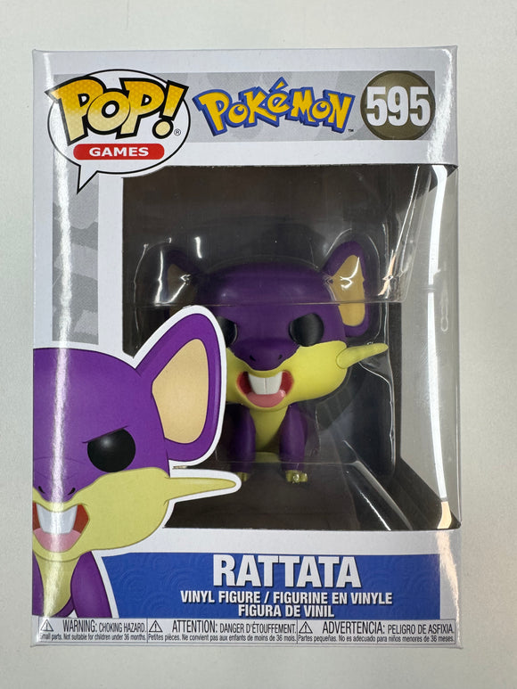 Funko Pop! Rattata Pokemon Vinyl Bobble Head #595