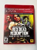 Red Dead Redemption GOTY PlayStation 3 PS3 CIB Greatest Hits