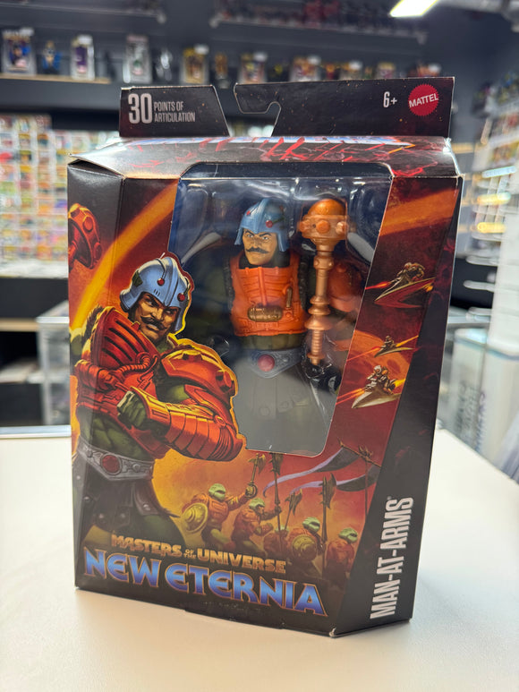 Mattel 2023 Masters of the Universe New Eternia Man-At-Arms SEALED NIB