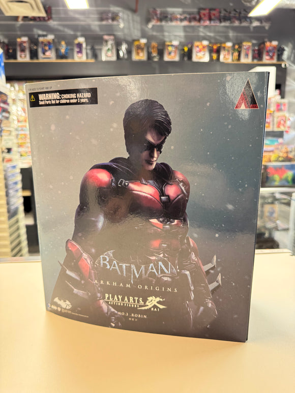 Square Enix Play Arts Kai Robin Arkham Origins (No. 3) SEALED NIB