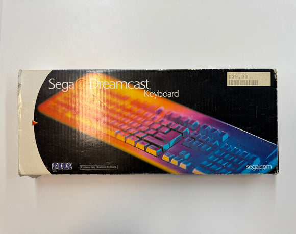 Sega Dreamcast Keyboard Gray 50152 CIB Complete in Box