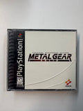 Metal Gear Solid Tactical Espionage Action PlayStation PS1 NO Manual