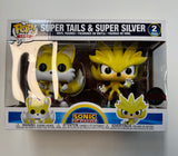 Funko Pop! Super Tails & Super Silver Gamestop Exclusive 2 Pack