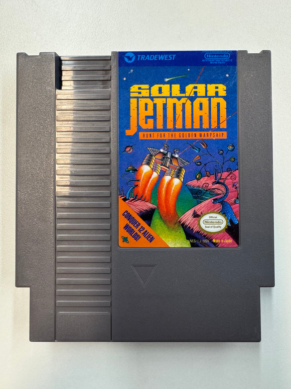 Solar Jetman NES Nintendo 1990 Authentic Cartridge Only