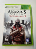 Assassin's Creed Brotherhood 2010 XBOX 360 CIB Complete in Box