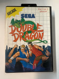 Double Dragon 1988 Sega Arcade CIB Complete in Box