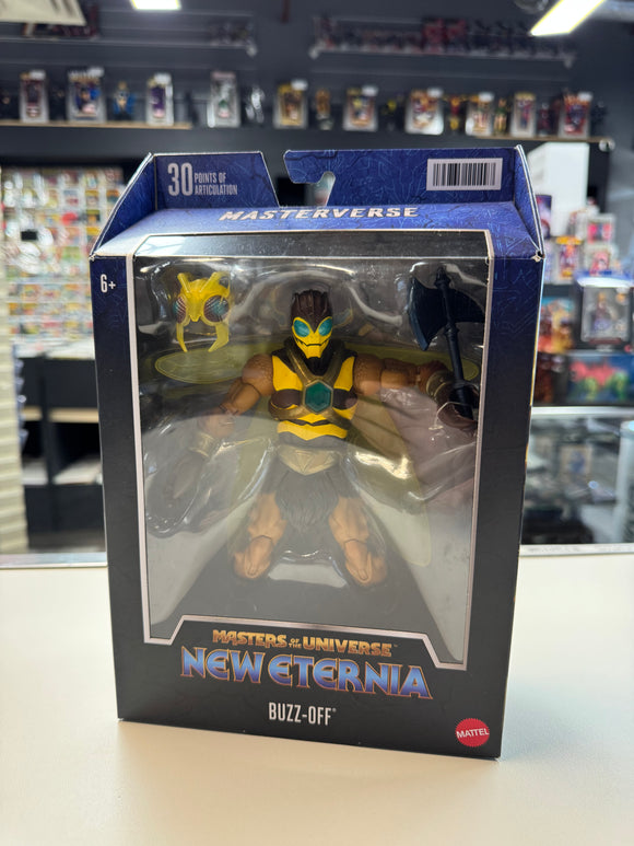 Mattel 2022 MOTU Masterverse New Eternia Buzz Off SEALED NIB
