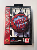 NBA Jam 1993 Sega Genesis CIB Complete in Box