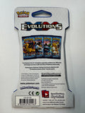 Pokemon TCG XY Evolutions SEALED Sleeved Booster Pack Blastoise Art