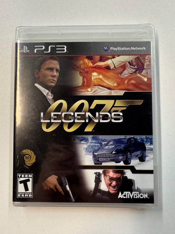 007 Legends Playstation PS3 2012 Sealed
