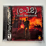 C-12 Final Resistance PS1 Sony Playstation 2002 CIB Complete in Box