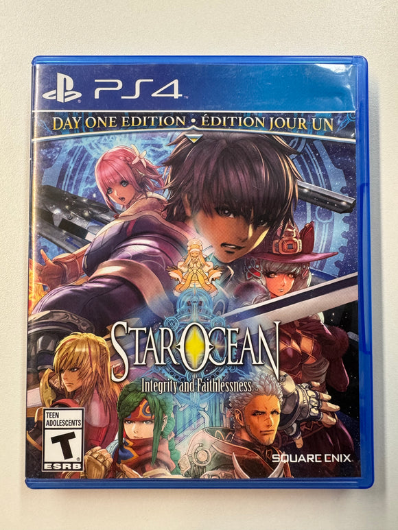 Star Ocean Integrity and Faithlessness 2015 Playstation PS4 Complete in Box CIB