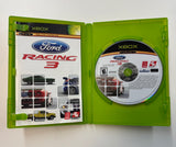 Ford Racing 3 Microsoft XBOX 2005 CIB Complete In Box