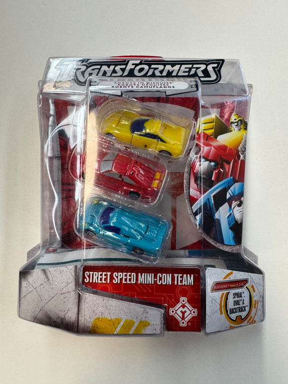 Hasbro 2005 Transformers Cybertron Street Speed Mini-Con Team NIB!