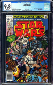 Star Wars #2 CGC 9.8 White Pages