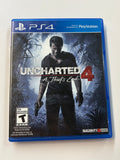 Uncharted 4 A Thief's End PlayStation 4 PS4 CIB Complete in Box