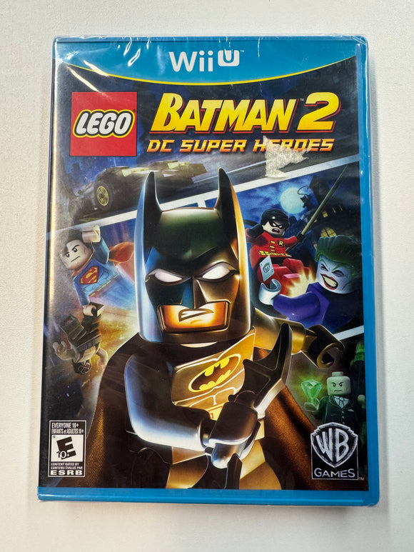 Batman 2 DC Super Heroes 2013 Nintendo Wii U Sealed