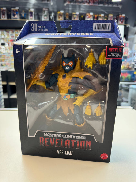 Mattel 2022 MOTU Masterverse Revelation Mer-Man SEALED NIB