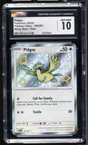 Pokemon TCG Pidgey 196/091 Paldean Fates Shiny Rare Holo CGC GEM MINT 10