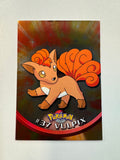 Pokemon TCG 2000 Topps Chrome Series 1 Vulpix #37