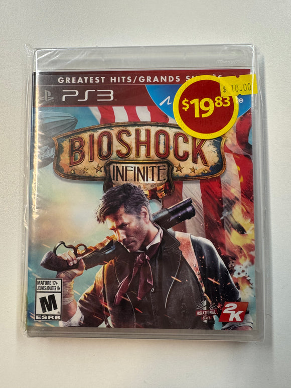 Bioshock Infinite Playstation PS3 2013 Sealed