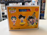 Funko Pop! Bulma & Goku with Flying Nimbus 2 Pack DragonBall RARE HTF
