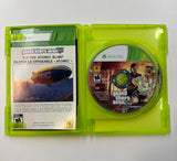 Grand Theft Auto V Microsoft XBOX 360 CIB w/ Atomic Blimp Code Card