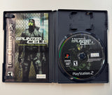 Splinter Cell Stealth Action Redefined 2003 Playstation 2 PS2 CIB
