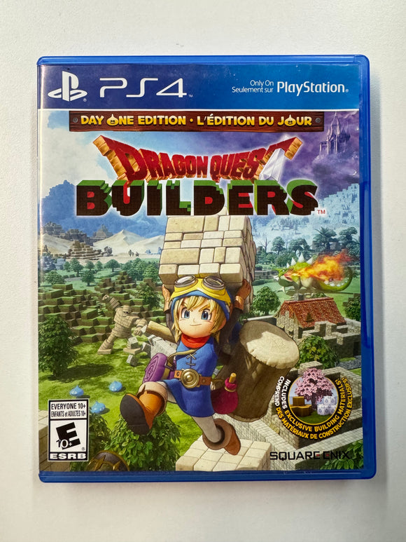 Dragon Quest Builders Day One Edition 2016 Playstation PS4 Complete in Box CIB