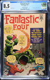 Fantastic Four #1 CGC 8.5 (1966) Golden Record Comic reprint! HIGH GRADE!