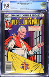 Life of Pope John Paul II #1 CGC 9.8 (1982) NEWSSTAND VARIANT POP 59