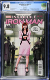 Invincible Iron Man #7 CGC 9.8 Variant Edition 1st app. of Riri Williams!
