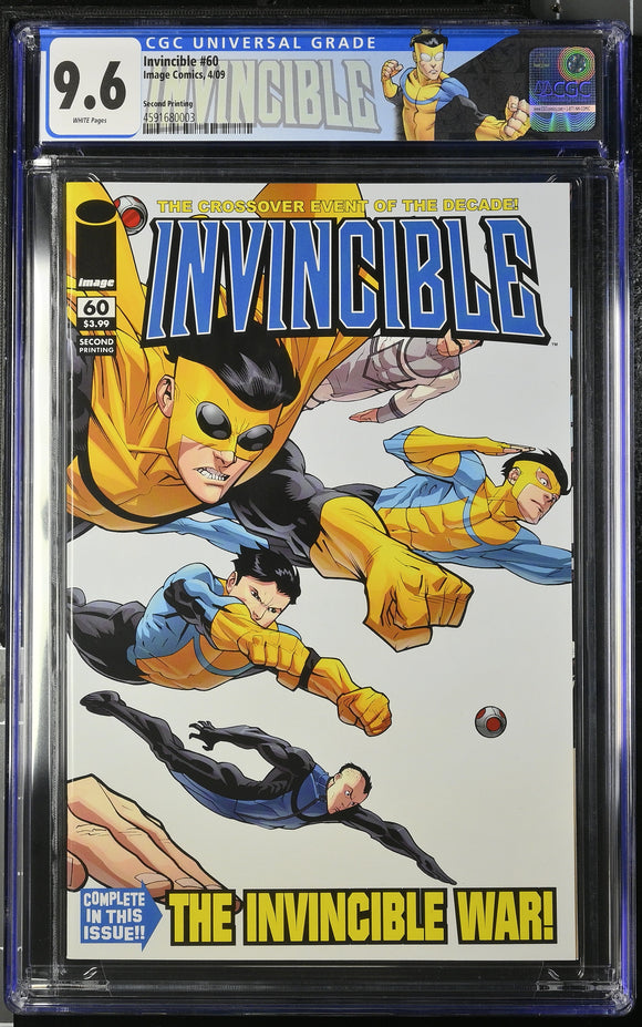 Invincible #60 CGC 9.6 (2009) RARE 2nd Printing! VERY SCARCE
