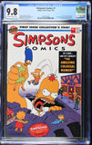 Simpsons Comics #1 CGC 9.8 (1993) 1st Issue! Fantastic Four 1 Homage!