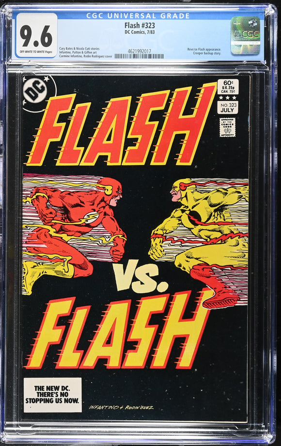 Flash #323 CGC 9.6 (1983) Reverse Flash Cover & Appearance!