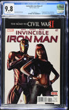 Invincible Iron Man #7 CGC 9.8 (2016) 1st App. of Riri Williams in Cameo!